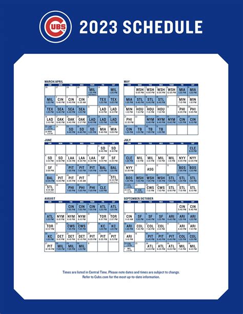 chicago cubs schedule 2004 roster